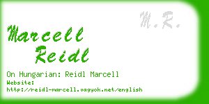 marcell reidl business card